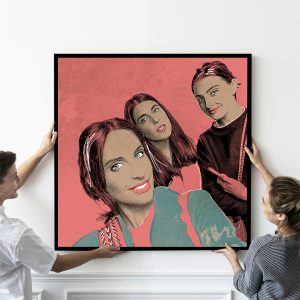 Ritratto POP 100x100